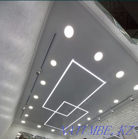 Stretch ceilings "COMFORT" suspended ceiling suspended ceiling aspan kerme tobe Kyzylorda - photo 4