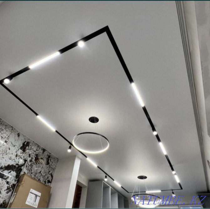 Stretch ceilings "COMFORT" suspended ceiling suspended ceiling aspan kerme tobe Kyzylorda - photo 1