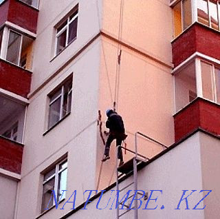 Өнеркәсіптік альпинистер биік тау жұмыстарын орындайды  Ақтөбе  - изображение 8