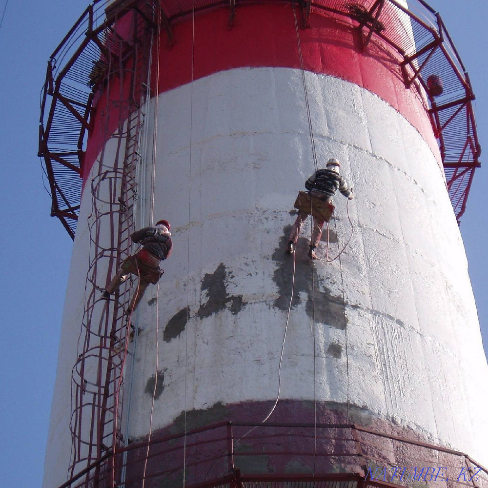 Промышленный альпинисты выполняет высотные работы Актобе - изображение 4