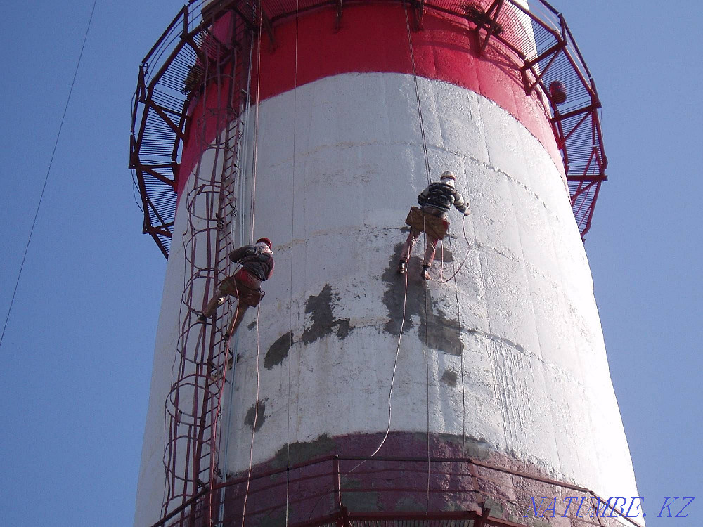 Промышленный альпинисты выполняет высотные работы Актобе - изображение 6