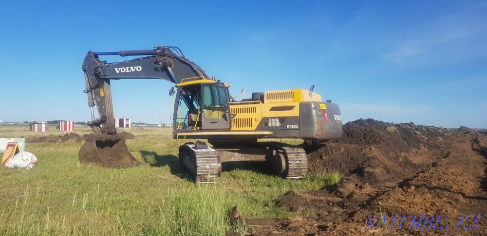 Сдается в аренду. Услуги Экскаватора 3 куба ковш Костанай - изображение 2