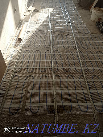 Underfloor heating under tiles, laminate, linoleum. Ust-Kamenogorsk - photo 6