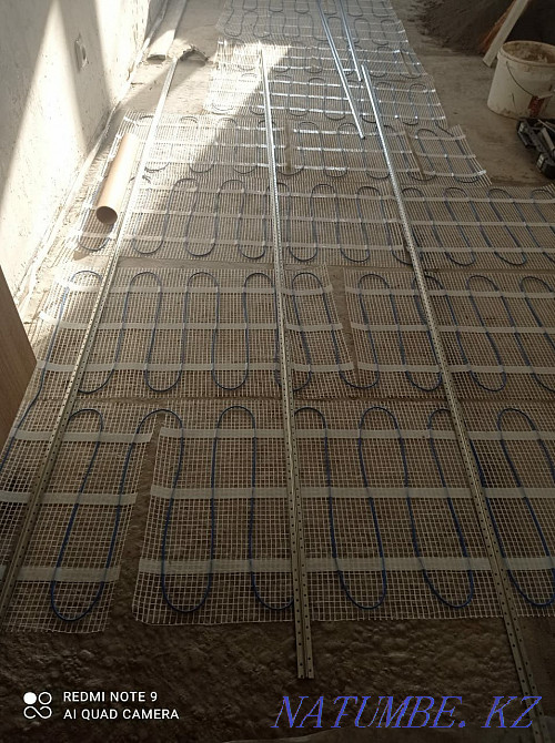 Underfloor heating under tiles, laminate, linoleum. Ust-Kamenogorsk - photo 6