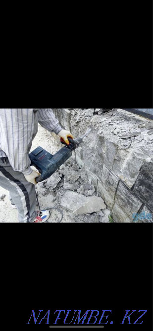 Dismantling Digging Trench Septia Jackhammer Diamond Cutting Drilling Shymkent - photo 2