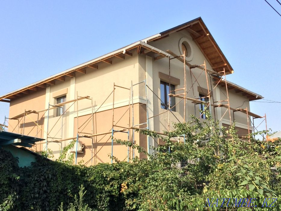 Warming of walls outside in Almaty. Insulation of external walls. Almaty - photo 6