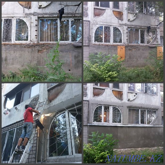 Warming of walls outside in Almaty. Insulation of external walls. Almaty - photo 3