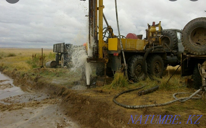 Drilling wells under water. Kokshetau - photo 1