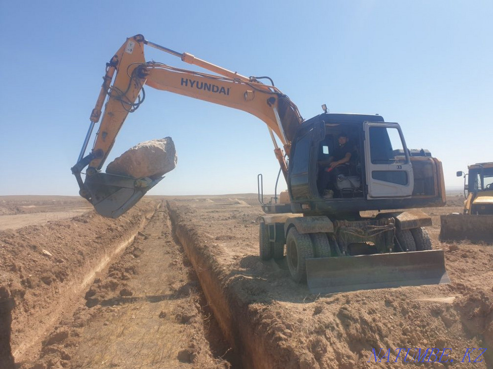 Services Loader excavator 3in1 + loader + wheeled excavator!! Taraz - photo 8