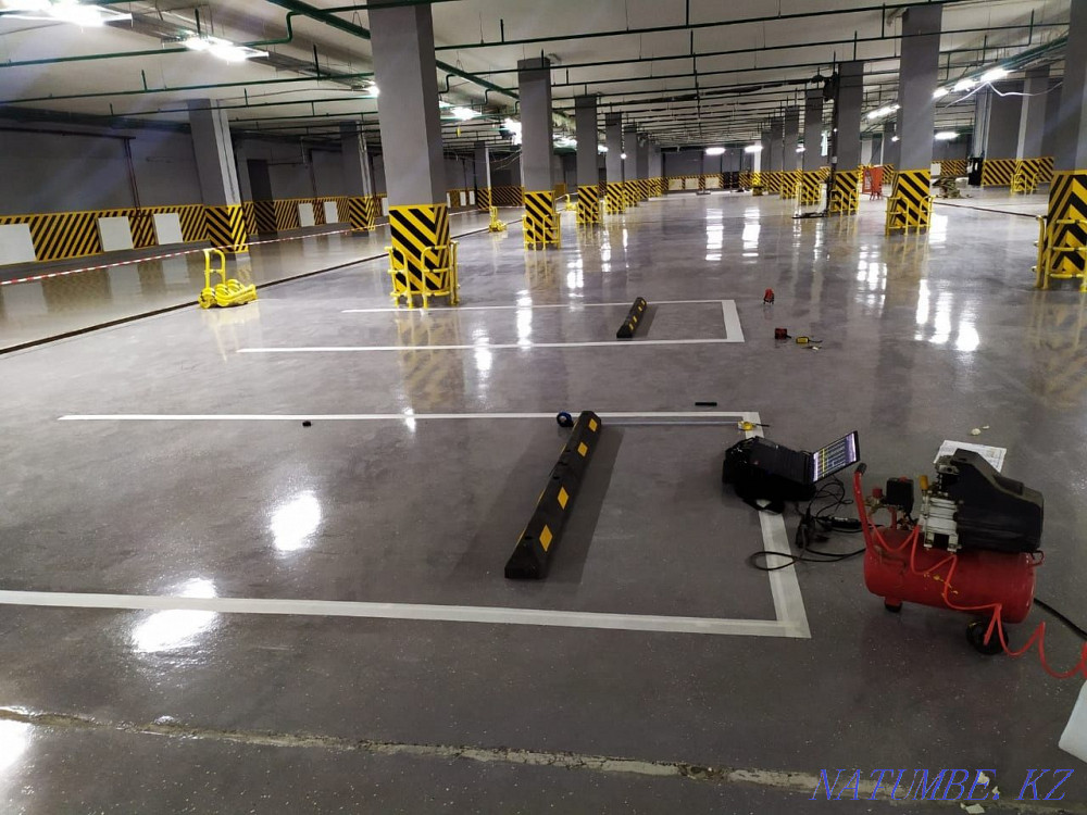 polymer floors. Industrial, decorative floors, concrete hardener. Aqsay - photo 8