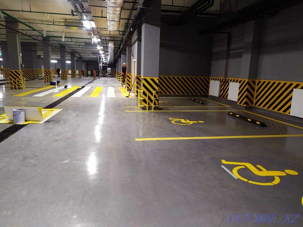 polymer floors. Industrial, decorative floors, concrete hardener. Aqsay - photo 7