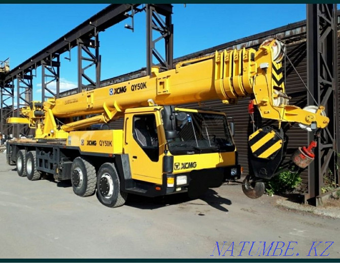 Truck crane services 50 tons Karagandy - photo 1