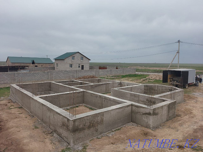 Filling the strip foundation Shymkent - photo 5