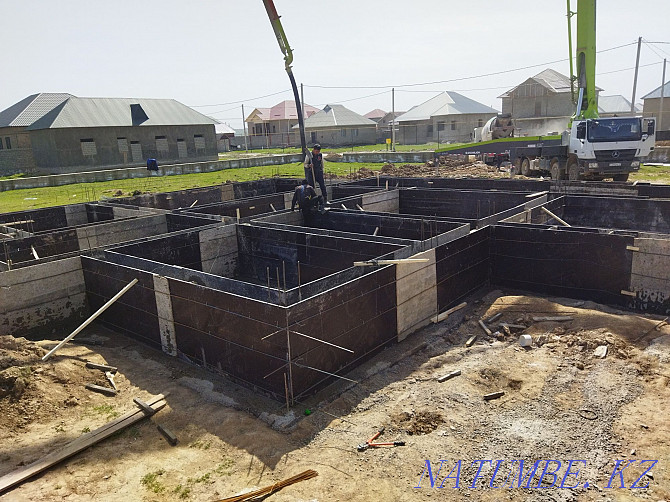 Filling the strip foundation Shymkent - photo 1