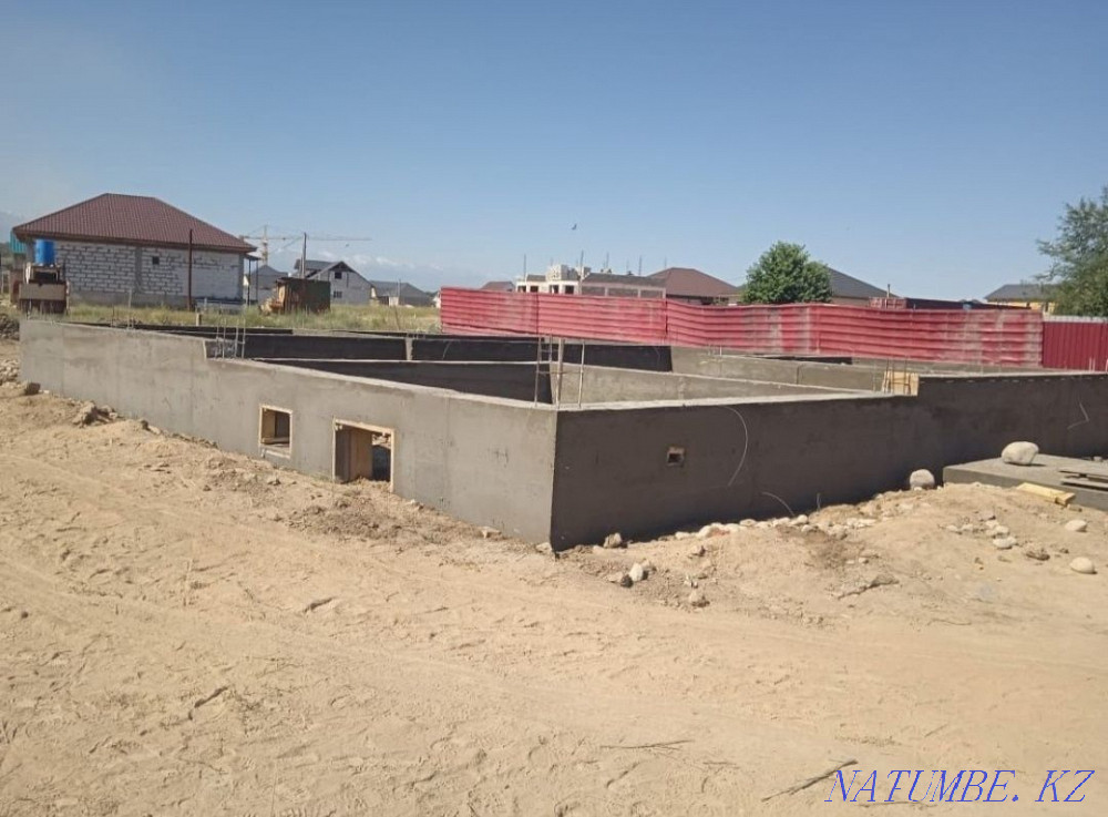 Filling the strip foundation Shymkent - photo 7