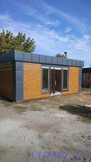 Сэндвич-панельдерден дүңгіршектер, ангарлар, гараждар, қораптар өндіру  Қостанай  - изображение 1