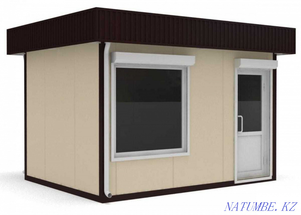 Сэндвич-панельдерден дүңгіршектер, ангарлар, гараждар, қораптар өндіру  Қостанай  - изображение 7