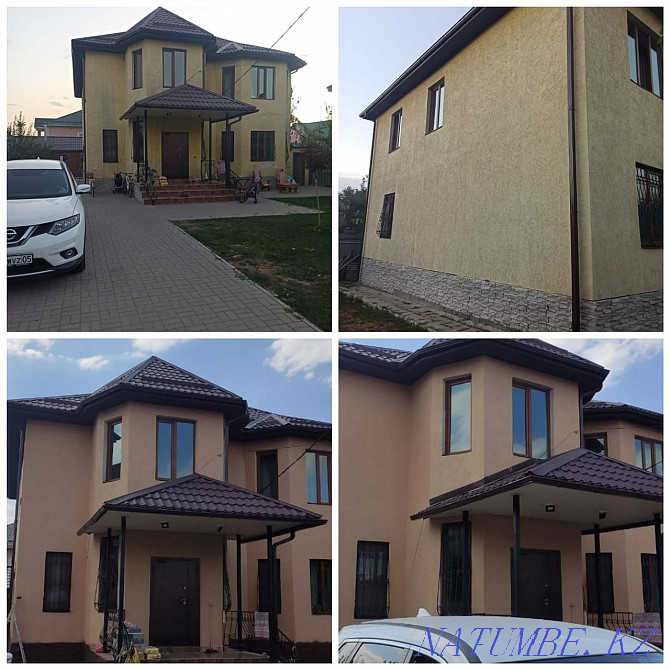 We paint Facade, houses, fence, Gates, roofs, concrete, painting Almaty - photo 4