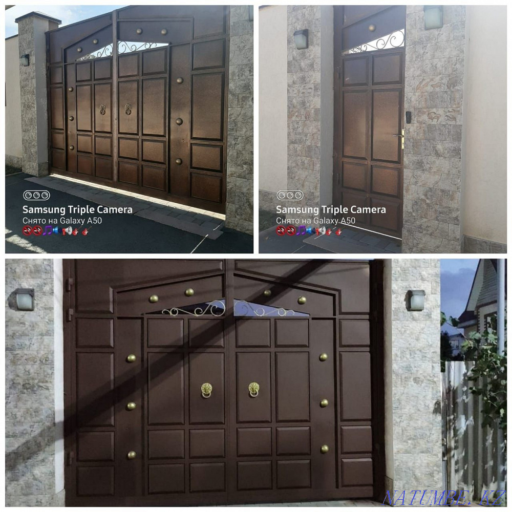 Қасбетті, үйлерді, қоршауды, қақпаларды, шатырларды, бетонды, кескіндемені бояймыз  Алматы - изображение 5