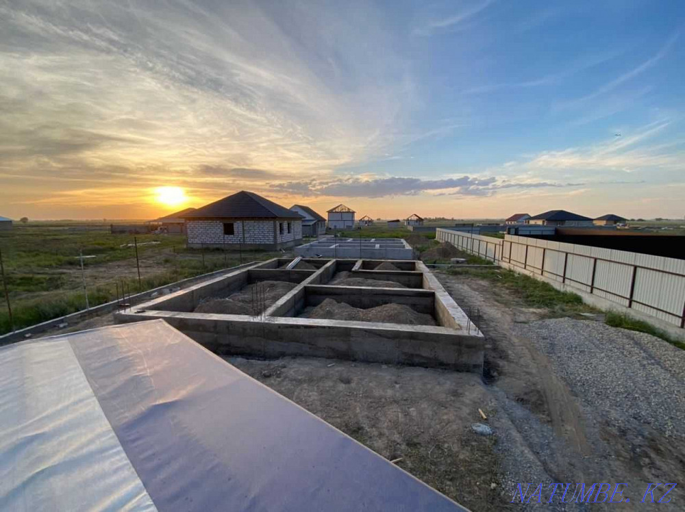 Pouring the foundation with its own formwork. We fill the Foundation of Almaty Almaty - photo 6
