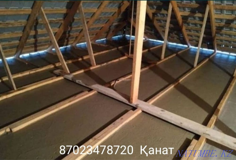 Roof insulation with foam concrete Saryaghash - photo 3