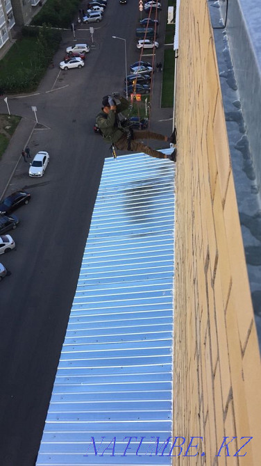 Промышленный Альпинизм, Ремонт фасада, балконов, козырьков.. Астана - изображение 7