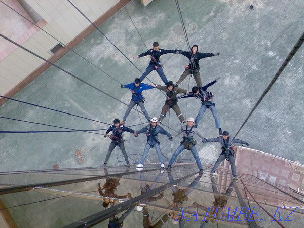 Промышленный Альпинизм, Ремонт фасада, балконов, козырьков.. Астана - изображение 3