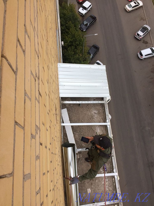 Промышленный Альпинизм, Ремонт фасада, балконов, козырьков.. Астана - изображение 6
