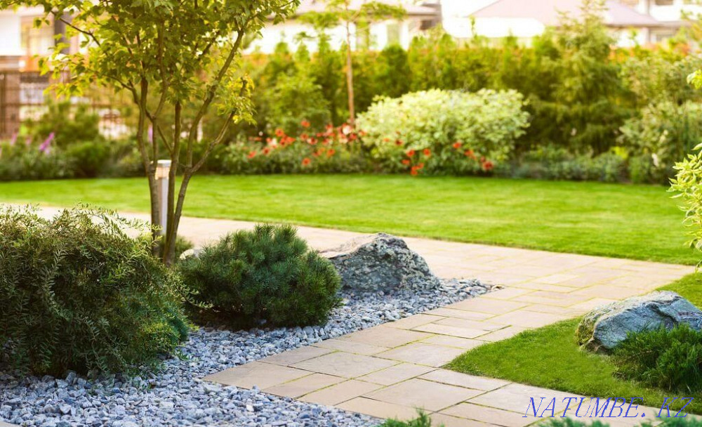 Landscaping. Accomplishment. Site design. Astana - photo 3