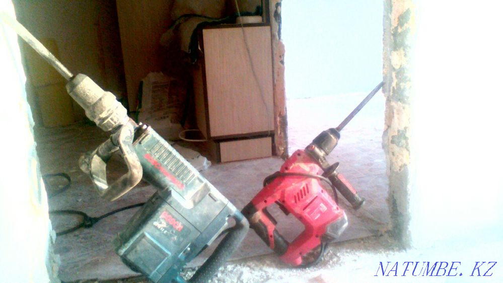 Dismantling of concrete destruction of a brick in Almaty we break asphalt we dig the ground Almaty - photo 5