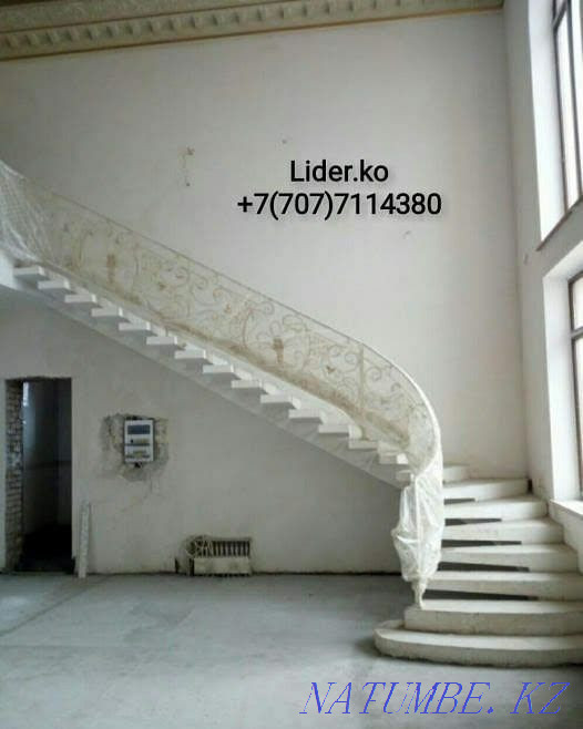Монолитные Бетон Лестницы Шымкент - изображение 5