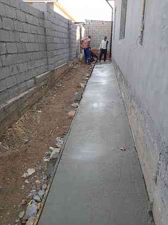Штукатурка выравнивание кладка стены заливка стяжки фундамента отмост Shymkent