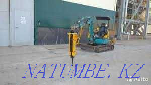 Rent a mini excavator, hydraulic hammer available. Almaty - photo 6