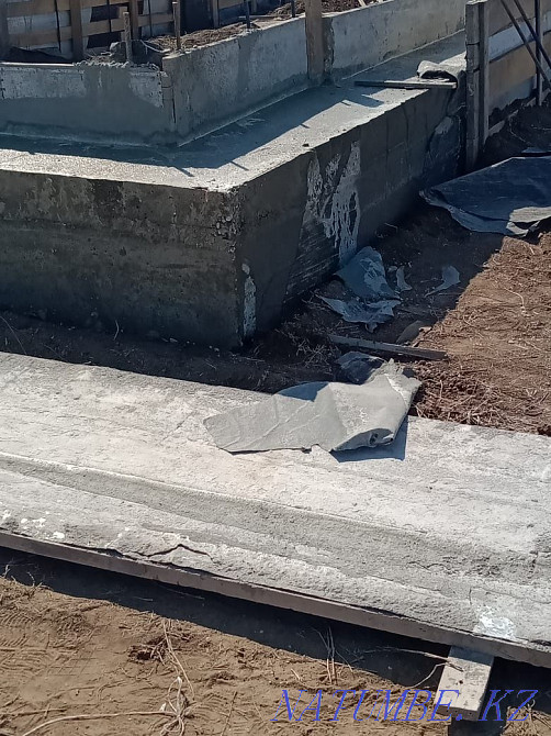 We fill the foundation with our formwork and tools Aqtobe - photo 5
