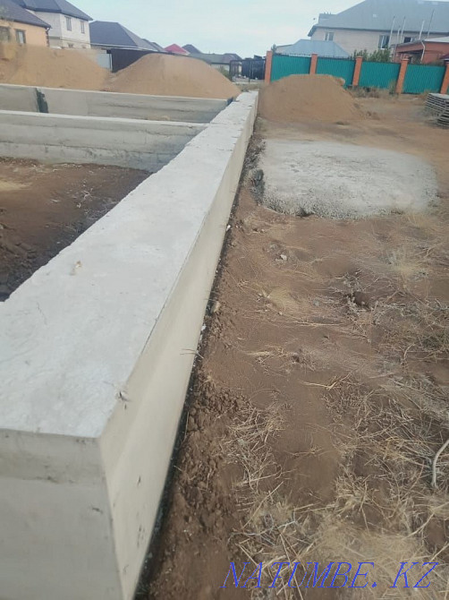 We fill the foundation with our formwork and tools Aqtobe - photo 6