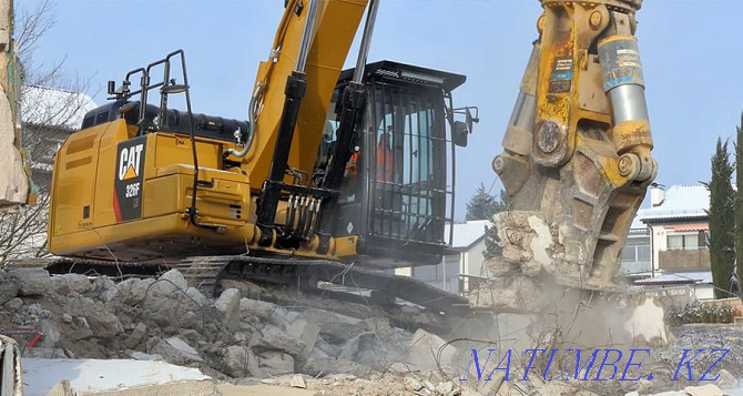Demolition of a house Dismantling Partitions Jackhammer Prefarator destruction Shymkent - photo 2