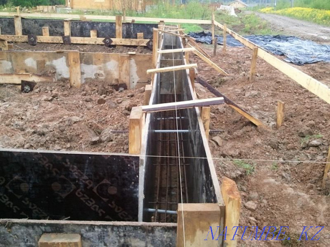 We fill the foundation with our formwork. Quality and guarantee. Almaty - photo 6