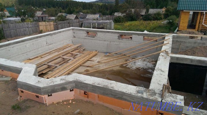 We fill the foundation with our formwork. Quality and guarantee. Almaty - photo 1