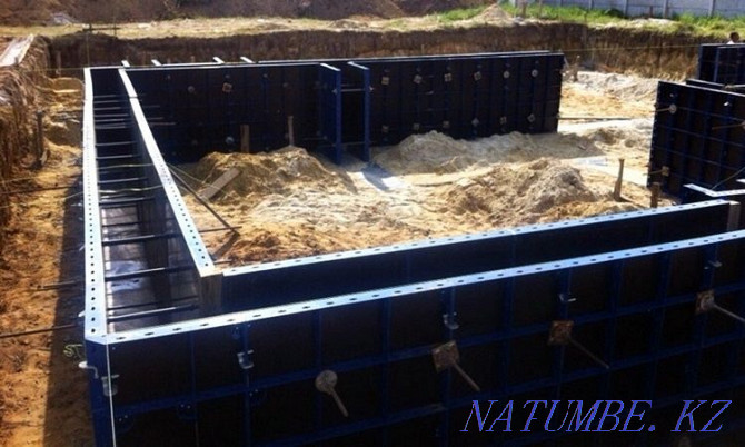 We fill the foundation with our formwork. Quality and guarantee. Almaty - photo 4