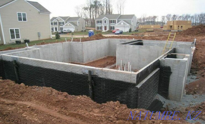 We fill the foundation with our formwork. Quality and guarantee. Almaty - photo 2