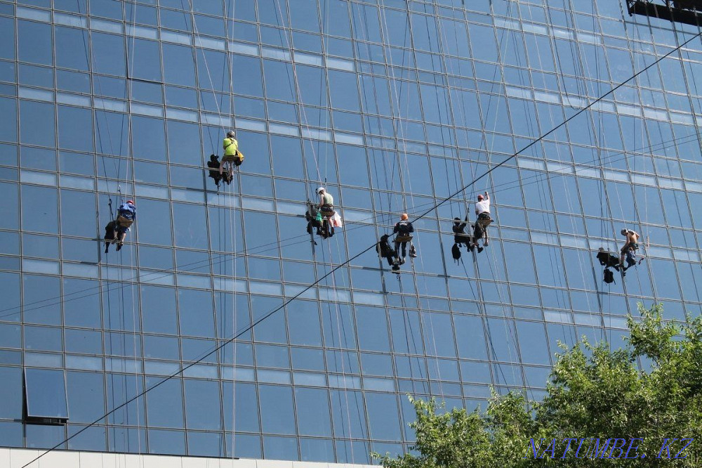 Altitude work. Wash. Climber. Climbers. Alpinist. Astana - photo 4