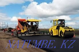 Asphalting (asphalting). Asphalt paving any size Almaty - photo 3
