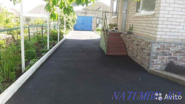 Asphalting of roads, asphalting of yards (Paving of asphalt) Almaty - photo 1