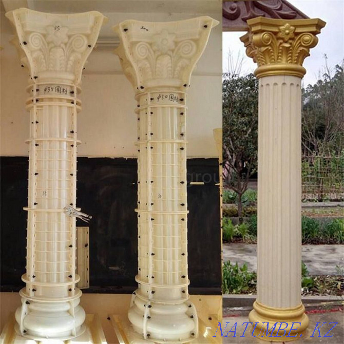 Pergolas and awnings: column, pedestal, railing and baluster (not fiber-reinforced concrete) Байзак - photo 5