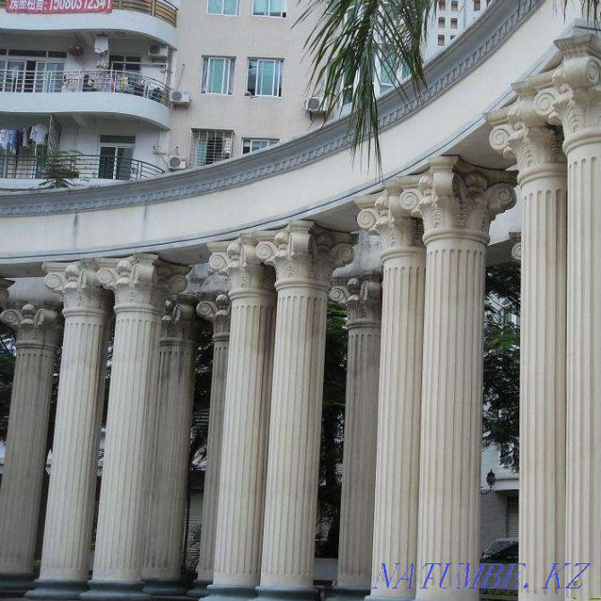 Pergolas and awnings: column, pedestal, railing and baluster (not fiber-reinforced concrete) Байзак - photo 1