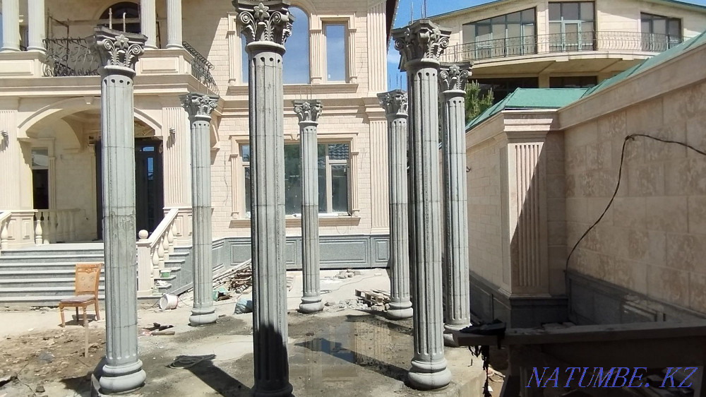 Pergolas and awnings: column, pedestal, railing and baluster (not fiber-reinforced concrete) Байзак - photo 6