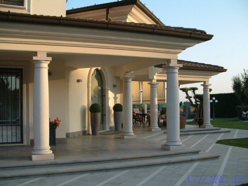Pergolas and awnings: column, pedestal, railing and baluster (not fiber-reinforced concrete) Байзак - photo 4