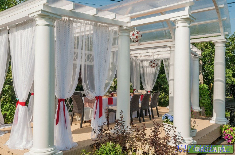 Pavilions.Canopies.Concrete.Columns.Pedestals.Balusters.Cornices.Shatyr.Ba?an Shymkent - photo 2