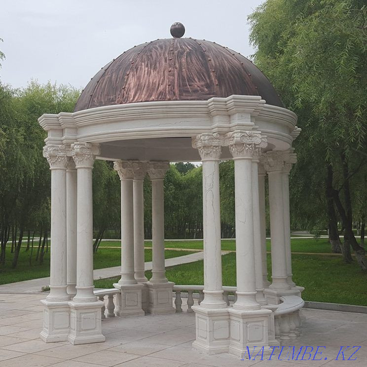 Pavilions.Canopies.Concrete.Columns.Pedestals.Balusters.Cornices.Shatyr.Ba?an Shymkent - photo 4