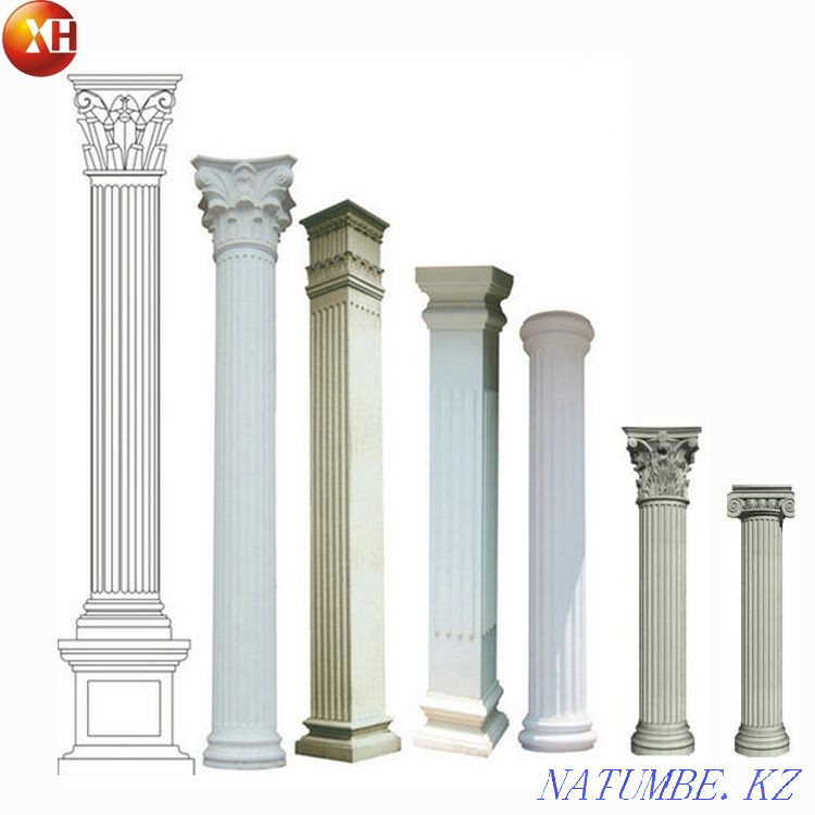 Pavilions.Canopies.Concrete.Columns.Pedestals.Balusters.Cornices.Shatyr.Ba?an Shymkent - photo 8